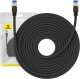 Baseus Kabel sieciowy w oplocie kat. 7 Baseus Ethernet RJ45, 10Gbps, 20m (czarny) 1