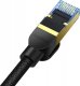 Baseus Kabel sieciowy w oplocie kat. 7 Baseus Ethernet RJ45, 10Gbps, 25m (czarny) 6
