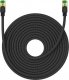 Baseus Kabel sieciowy w oplocie kat. 8 Baseus Ethernet RJ45, 40Gbps, 20m (czarny) 2