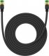 Baseus Kabel sieciowy w oplocie kat. 8 Baseus Ethernet RJ45, 40Gbps, 5m (czarny) 1