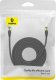 Baseus Kabel sieciowy w oplocie kat. 8 Baseus Ethernet RJ45, 40Gbps, 8m (czarny) 8