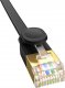 Baseus Płaski kabel sieciowy Baseus Ethernet RJ45, Gigabit, Cat.7, 2 m (czarny) 6