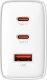 Ładowarka Baseus Ładowarka sieciowa Baseus OS-Cube Pro 2xUSB-C + USB, 65W (biała) 5