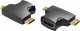 Adapter AV Vention Adapter 2w1 HDMI - Micro/Mini HDMI Vention AGFB0 (czarny) 1
