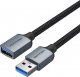 Kabel USB Vention USB-A - USB-A 3 m Czarny (CBLHI) 4