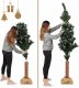 Kadax Choinka sztuczna Diamentowa 180 cm Sosna Na Pniu 8