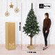 Kadax Choinka sztuczna Diamentowa 220 cm Sosna Na Pniu 13