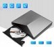 Odtwarzacz DVD Zenwire Zewnętrzny Napęd Przenośny ODTWARZACZ PŁYT DVD CD RW 2w1 USB 3.0 oraz USB-C 3.1 do laptopa i komputera NAGRYWARKA ALUMINIOWY 4