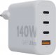 Ładowarka Xtorm Ładowarka cienna Ultra GaN2 140W 3xUSB-C PD,USB QC 3.0 Biała 8