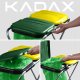 Kadax KADAX Stojak Na Worki Do Segregacji Śmieci 2x120L 4