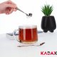 Kadax Komplet Zestaw 3 Łyżeczek Do Herbaty Kawy Stal 5