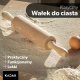 Kadax Wałek Drewniany Ruchomy Do Ciasta Pizzy 38 cm 2