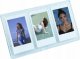 Ramka LoveInstant Ramka Stojąca Na 3 Zdjęcia Do Aparatów / Drukarek Drukujących Na Papierze Zink / Fuji Instax Mini - Niebieska 2