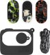 SunnyLife Zabezpieczające etui Sunnylife Insta360 GO 3 Czarne z naklejkami 1