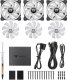 Wentylator Thermaltake SWAFAN 14 RGB 3-pack + Hub (CL-F138-PL14SW-A) 1