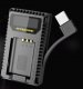 Ładowarka Nitecore Ładowarka Usb Na 2x Akumulator Sony Np-bx1 Npbx1 + Ekran Lcd / Nitecore Usn2 8
