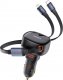 Ładowarka Baseus Ładowarka samochodowa Baseus Enjoyment USB z kablem USB-C i Lightning 60 W (czarna) 5