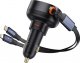 Ładowarka Baseus Ładowarka samochodowa Baseus Enjoyment USB-C z kablem USB-C i Lightning 60 W (czarna) 5