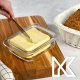 Maselniczka Kadax Szklana Maselnica Maselniczka Z Pokrywą Pojemnik 2