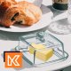 Maselniczka Kadax KADAX 2x Maselniczka Maselnica Z Pokrywką Szklana 1
