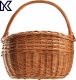 Kadax KADAX Koszyk Wiklinowy Zakupy Grzyby Kosz Duży 13