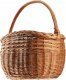 Kadax KADAX Koszyk Wiklinowy Zakupy Grzyby Kosz Duży 14