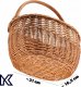 Kadax KADAX Koszyk Wiklinowy Zakupy Grzyby Kosz Duży 4