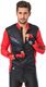 IQ Bluza rowerowa Temis Black/Fiery Red/Palace Blue r. M 1