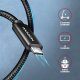 Kabel USB Axagon USB-C - USB-C 1 m Czarny (BUCM4X-CM10AB) 6