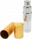 Mawe ATOMIZER DO PERFUM FIOLKA KRYSZTAŁKI ZŁOTY 10ml 2