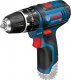 Wiertarka Bosch Bosch Cordless Impact Drill GSB 12V-15 Professional, 12 Volt (blue/black, 2x Li-Ion battery 2.0Ah, 25 bits) 1