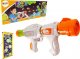 LeanToys Gra Celność Pistolet Kulki Piankowe Plansza Dinozaury 1