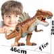 LeanToys Jurassic World SPINOZAUR Dinozaur Na Baterie Chodzący #Ryczy # Znosi Jaja# 8