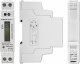 Qoltec Jednofazowy elektroniczny licznik | miernik zużycia energii na szynę DIN | 230V | LCD | 2P | Slim 6