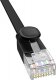 Baseus Płaski kabel sieciowy Baseus Ethernet RJ45, Cat.6, 12m (czarny) 4