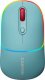 Mysz Canyon CANYON MW-22, 2 in 1 Wireless optical mouse with 4 buttons,Silent switch for right/left keys,DPI 800/1200/1600, 2 mode(BT/ 2.4GHz), 650mAh Li-poly battery,RGB backlight,Dark cyan, cable length 0.8m, 110*62*34.2mm, 0.085kg 1