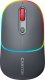 Mysz Canyon CANYON MW-22, 2 in 1 Wireless optical mouse with 4 buttons,Silent switch for right/left keys,DPI 800/1200/1600, 2 mode(BT/ 2.4GHz), 650mAh Li-poly battery,RGB backlight,Dark grey, cable length 0.8m, 110*62*34.2mm, 0.085kg 1
