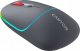 Mysz Canyon CANYON MW-22, 2 in 1 Wireless optical mouse with 4 buttons,Silent switch for right/left keys,DPI 800/1200/1600, 2 mode(BT/ 2.4GHz), 650mAh Li-poly battery,RGB backlight,Dark grey, cable length 0.8m, 110*62*34.2mm, 0.085kg 1