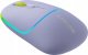 Mysz Canyon CANYON MW-22, 2 in 1 Wireless optical mouse with 4 buttons,Silent switch for right/left keys,DPI 800/1200/1600, 2 mode(BT/ 2.4GHz), 650mAh Li-poly battery,RGB backlight,Mountain lavender, cable length 0.8m, 110*62*34.2mm, 0.085kg 1