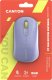 Mysz Canyon CANYON MW-22, 2 in 1 Wireless optical mouse with 4 buttons,Silent switch for right/left keys,DPI 800/1200/1600, 2 mode(BT/ 2.4GHz), 650mAh Li-poly battery,RGB backlight,Mountain lavender, cable length 0.8m, 110*62*34.2mm, 0.085kg 5