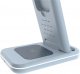 Ładowarka Canyon CANYON WS-304, Foldable  3in1 Wireless charger, with touch button for Running water light, Input 9V/2A,  12V/1.5AOutput 15W/10W/7.5W/5W, Type c to USB-A cable length 1.2m, with QC18W EU plug,132.51*75*28.58mm, 0.168Kg,Blue 8