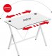 Biurko Huzaro Hero 1.4 White Białe 100 cmx50 cm 13