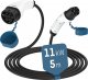 Kabel do ładowania samochodów Ansmann 1900-0117 Type 2, 11kW, 5m 1
