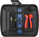 Qoltec Zestaw narzędzi solarnych kompatybilnych ze złšczami MC4 | Zaciskarka + Szczypce do cišgania izolacji 2