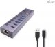 HUB USB I-TEC 1x RJ-45  + 7x USB-A 3.0 3.2 Gen1 3.1 Gen1 (CACHARGEHUB9LAN) 1