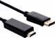 Kabel Pawonik DisplayPort - HDMI 1.8m czarny 8