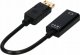 Kabel Pawonik DisplayPort - HDMI 0.2m czarny 1