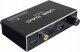 System przekazu sygnału AV Pawonik KONWERTER AUDIO USB DAC TOSLINK COAXIAL CINCH AUX WZMACNIACZ REGULACJA BASS 8