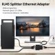 Switch Pawonik SPLITTER LAN 1X2 ADAPTER ROZGAŁĘŹNIK RJ45 100 MBPS 9
