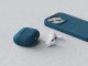 Njord by Elements Etui z tkaniny do Airpods Pro 1/2 morski błękit (Deep Sea) 15